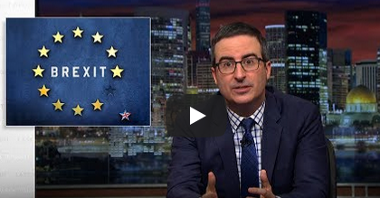 John Oliver Returns to the Brexit Topic following disastrous UK Election