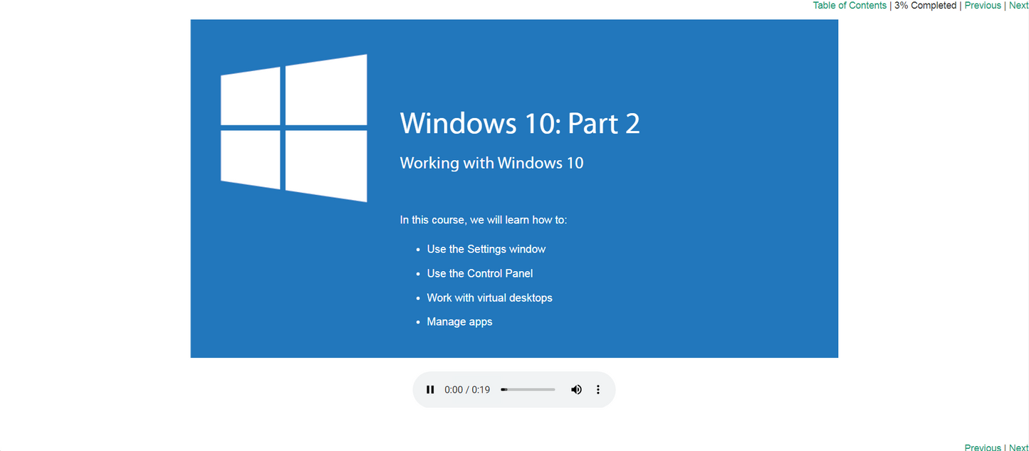 Windows 10 Part 2 - eBSI Export Academy