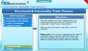 Structured Commodity Trade Finance - eBSI Export Academy