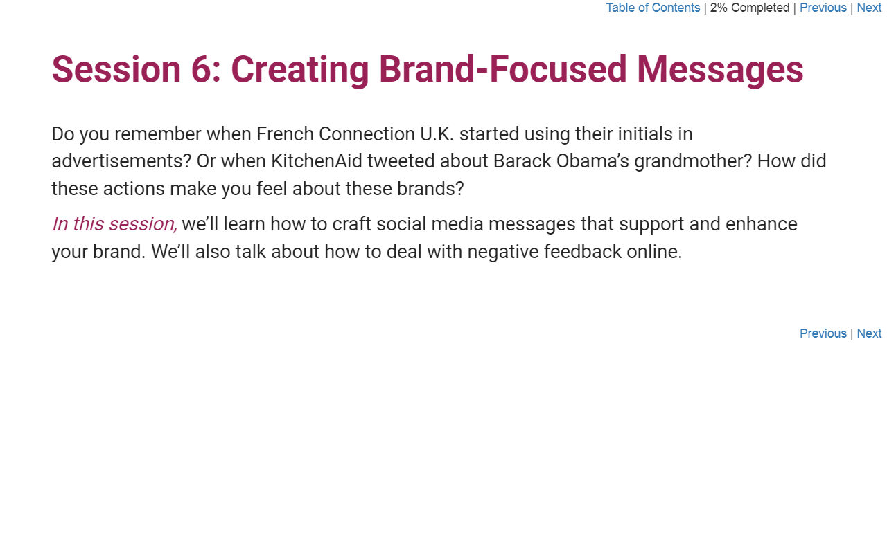 Building a Brand on Social Media