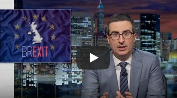 John Oliver Takes a Lighter Take on Brexit