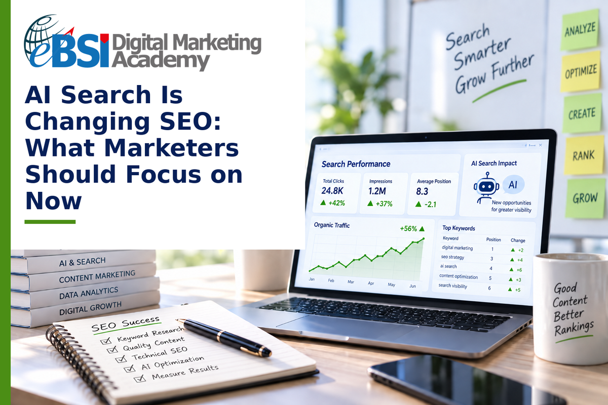 AI Search Is Changing SEO: What Marketers Should Focus on Now | eBSI