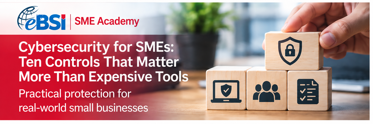 Cybersecurity for SMEs: Ten Controls That Matter More Than Expensive Tools | eBSI