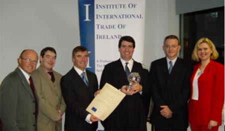 HSBC BANK SPONSORED BEST INTERNATIONAL TRADE SPECIALIST ANNOUNCED FOR 2003
