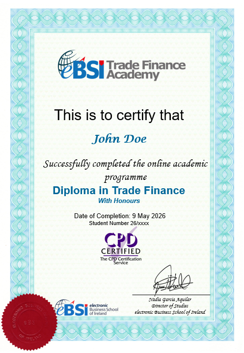 GTR Special Subscriber Offer - 50% Off Diploma in Trade Finance