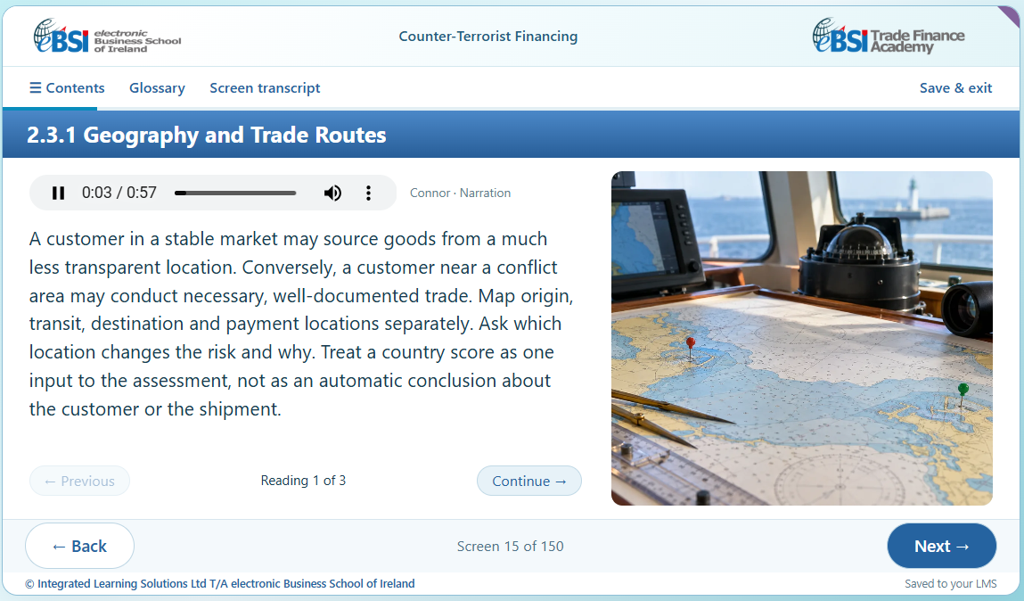 Counter-Terrorist Financing in Trade Finance