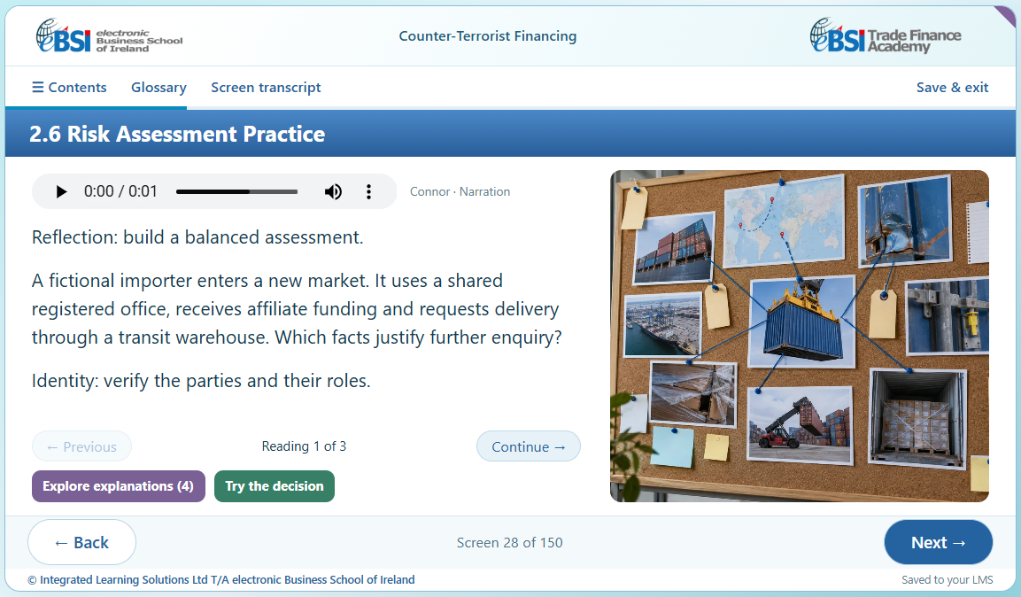 Counter-Terrorist Financing in Trade Finance