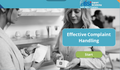 Effective Complaint Handling