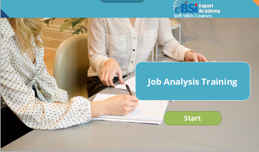 Job Analysis – eBSI Export Academy
