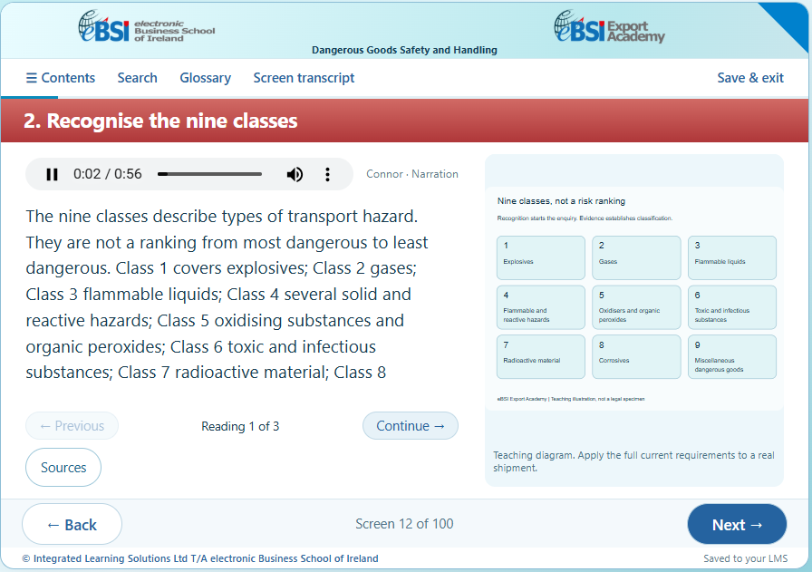 Dangerous Goods Safety and Handling