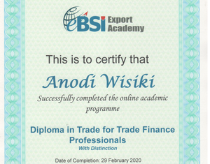 ITFA Special Member Offer - Diploma in Trade Finance