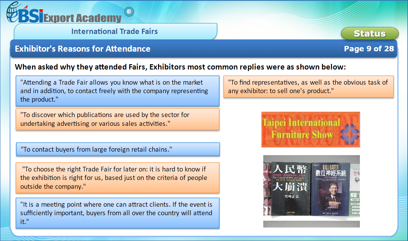 International Trade Fairs