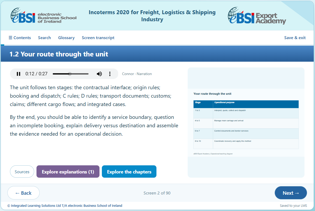Incoterms® 2020 for Freight Logistics and Shipping Industry