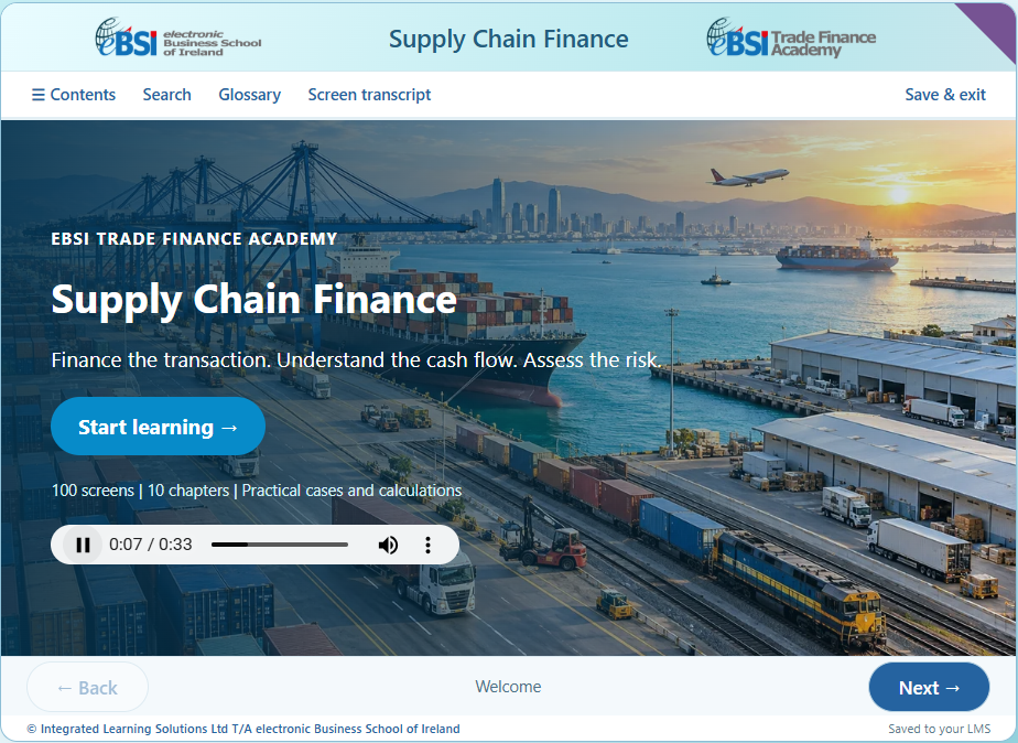 Supply Chain Finance