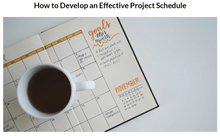 Load image into Gallery viewer, Project Management Scheduling