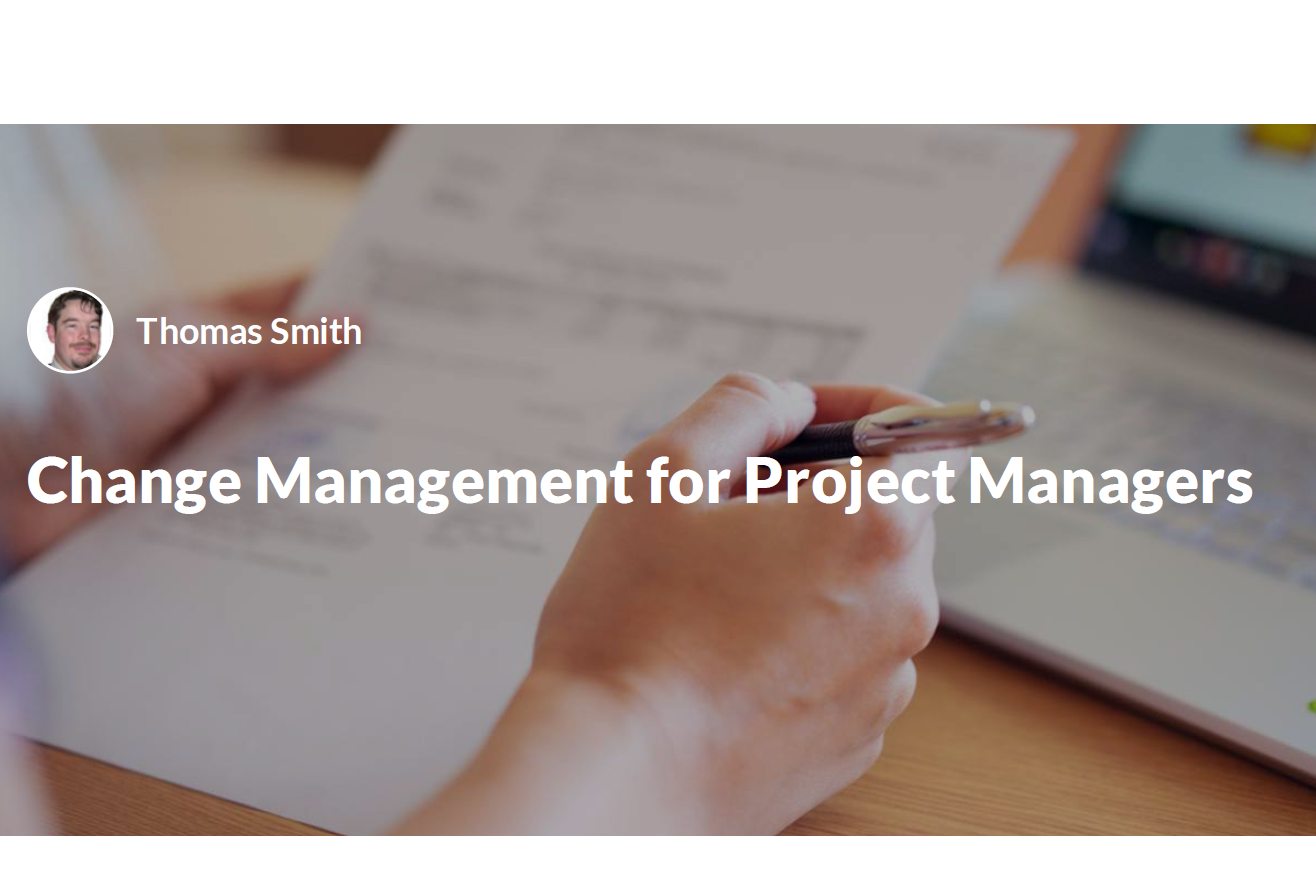Change Management for Project Managers