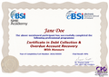 Certificate in Collections and Overdue Account Management