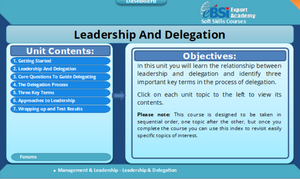 Leadership and Delegation