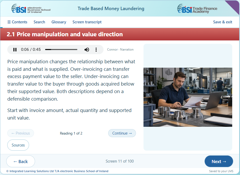 Trade Based Money Laundering