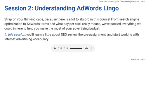 Creating a Google AdWords Campaign