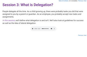 Delegating Effectively