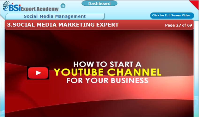 Social Media Management - eBSI Export Academy