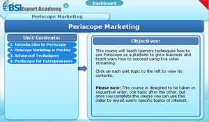 Periscope Marketing - eBSI Export Academy