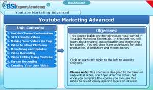 YouTube Marketing Advanced - eBSI Export Academy