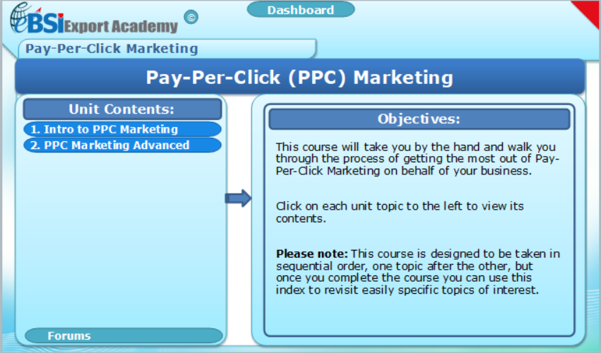 Pay-Per-Click (PPC) Marketing - eBSI Export Academy