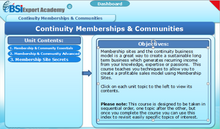 Load image into Gallery viewer, Continuity Memberships and Communities - eBSI Export Academy