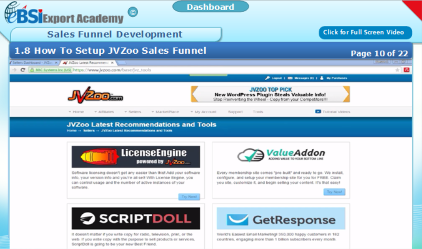 Sales Funnel Development - eBSI Export Academy