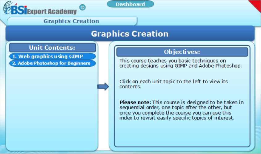 Graphics Creation - eBSI Export Academy