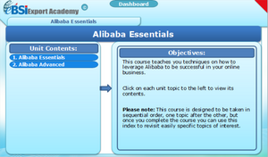 Alibaba Essentials - eBSI Export Academy