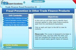 Fraud Prevention - Other Trade Finance Products - eBSI Export Academy