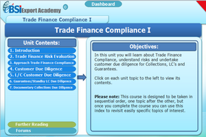 Trade Finance Compliance 1 - eBSI Export Academy