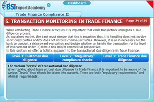 Trade Finance Compliance 2 - eBSI Export Academy
