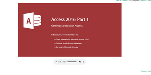 Access 2016 Part 1 - eBSI Export Academy