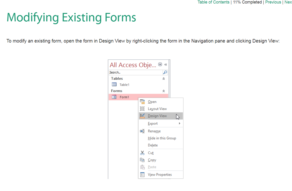 Access 2016 Part 1 - eBSI Export Academy
