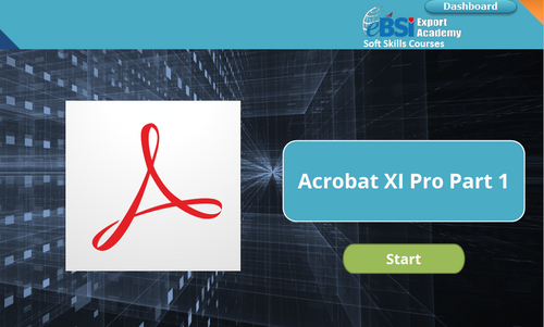 Acrobat XI Pro Part 1 - eBSI Export Academy