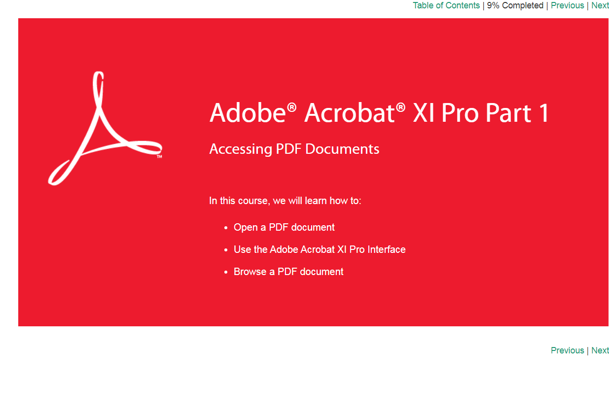 Acrobat XI Pro Part 1 - eBSI Export Academy