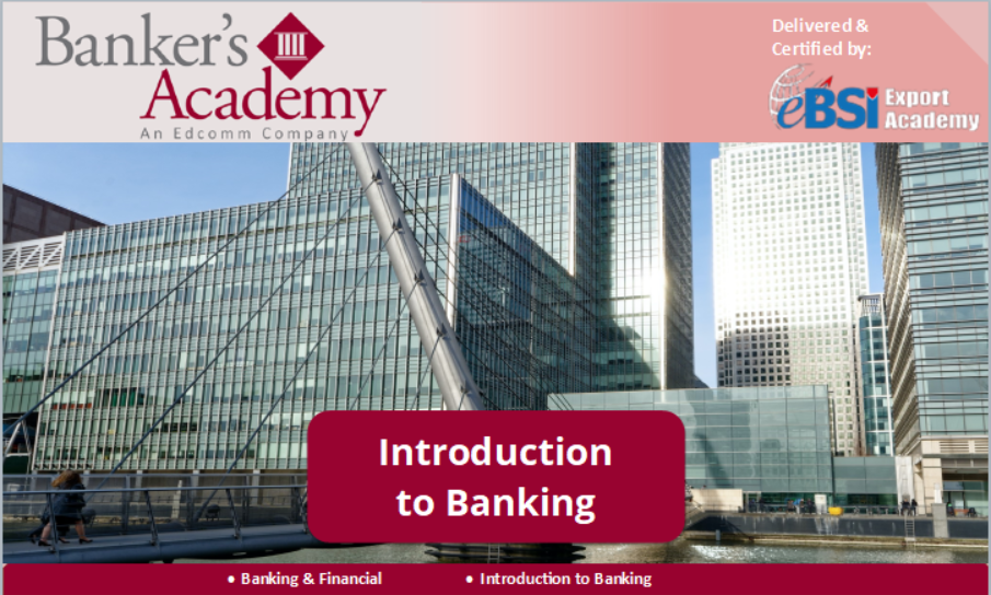 Introduction to Banking - eBSI Export Academy