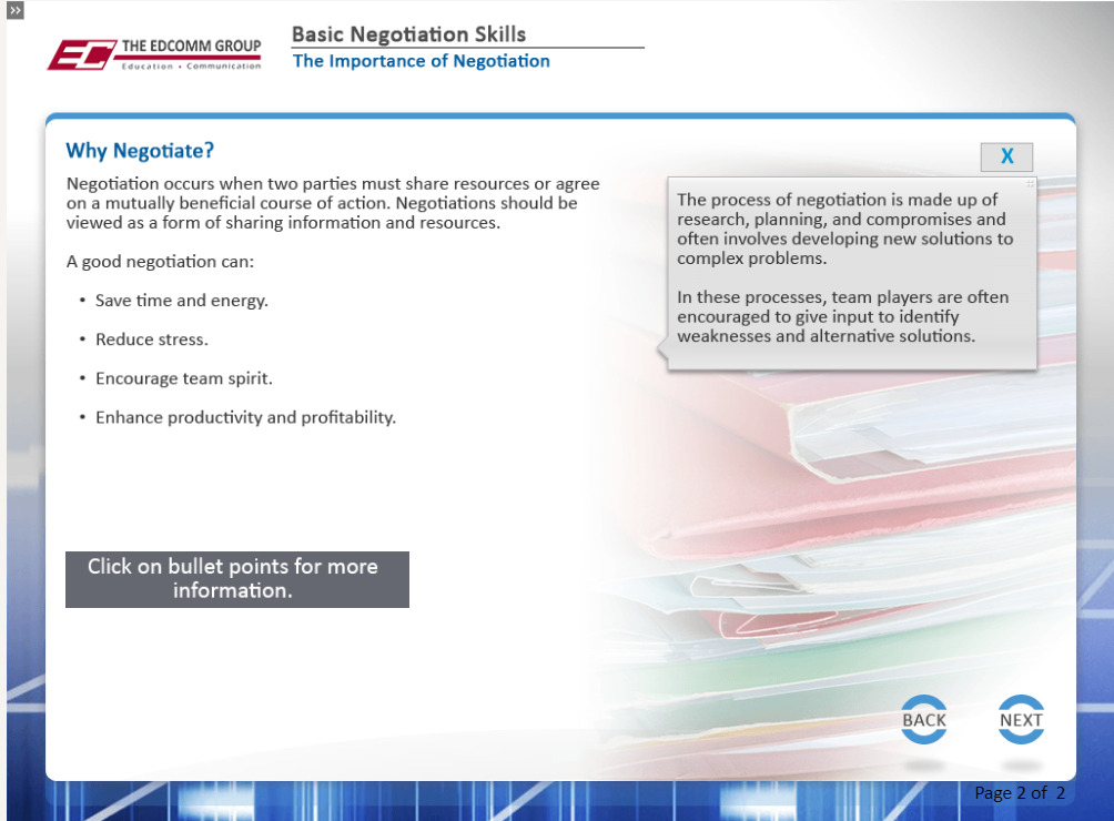 Basic Negotiation Skills - eBSI Export Academy
