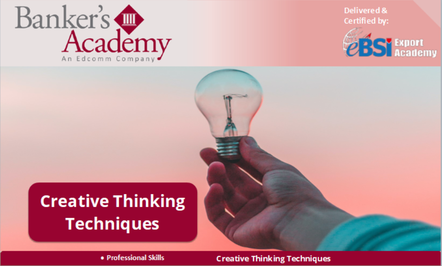 Creative Thinking Techniques - eBSI Export Academy