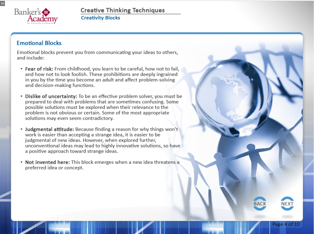 Creative Thinking Techniques - eBSI Export Academy