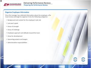 Delivering Performance Reviews - eBSI Export Academy