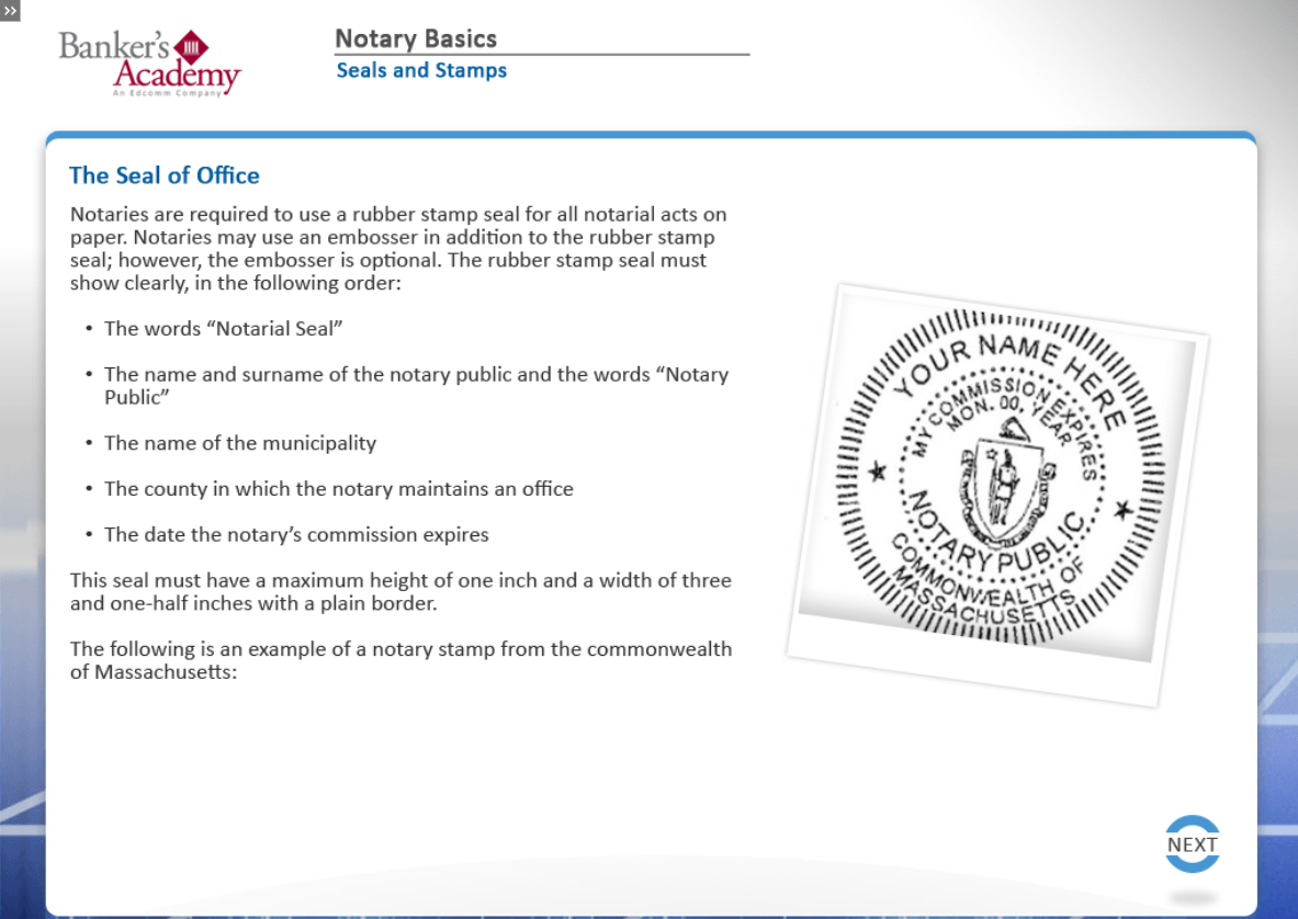 Notary Basics - eBSI Export Academy
