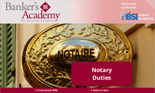 Load image into Gallery viewer, Notary Duties - eBSI Export Academy