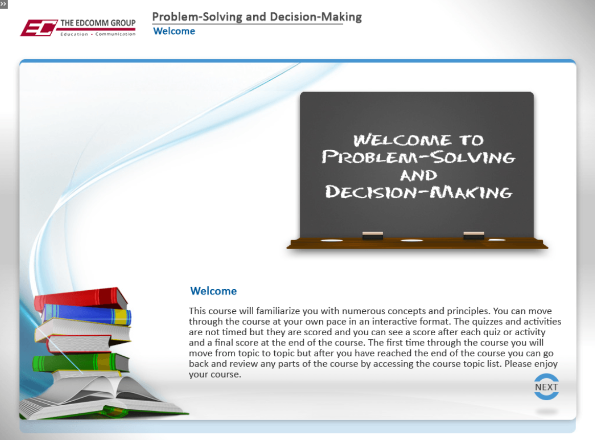 Problem Solving and Decision Making - eBSI Export Academy