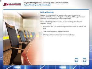 Project Management Meeting Communications - eBSI Export Academy