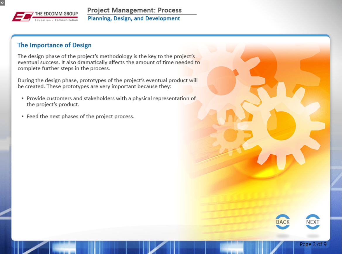 Project Management Process - eBSI Export Academy